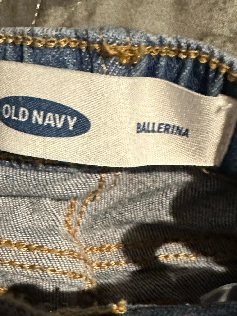 Old Navy Infant Light Blue Skinny Jeans with Heart Stitch